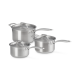 Set 3 Caçarolas 3-Ply - Essential Inox - Le Creuset LE CREUSET LC53090000010000