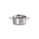 Caçarola Baixa com Tampa 24cm - Classic Inox - Le Creuset LE CREUSET LC96200724001000