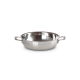 Shallow Casserole with Lid 26cm - Classic Steel - Le Creuset LE CREUSET LC96202826001000