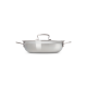 Shallow Casserole with Lid 26cm - Classic Steel - Le Creuset LE CREUSET LC96202826001000