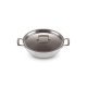 Cacerola Baja 3-Ply con Tapa 30cm - Signature Inox - Le Creuset LE CREUSET LC96202830001000