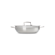 Cacerola Baja 3-Ply con Tapa 30cm - Signature Inox - Le Creuset LE CREUSET LC96202830001000