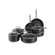 Set de 6 Piezas de Aluminio Antiadherente Negro - Le Creuset LE CREUSET LC51806000010002