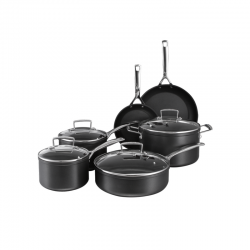 Set de 6 Piezas de Aluminio Antiadherente Negro - Le Creuset