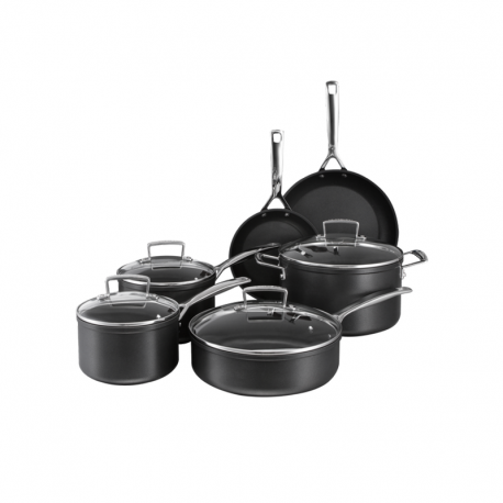 Toughened Non-Stick 6-Piece Cookware Set Black - Le Creuset LE CREUSET LC51806000010002