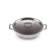Panela Baixa Anti-Aderente com Tampa 30cm - Classic Inox - Le Creuset LE CREUSET LC96102830000000