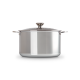 Stock Pot with Lid 28cm - Signature Steel - Le Creuset LE CREUSET LC96604828000000