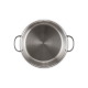 Panela Alta com Tampa 28cm - Signature Inox - Le Creuset LE CREUSET LC96604828000000