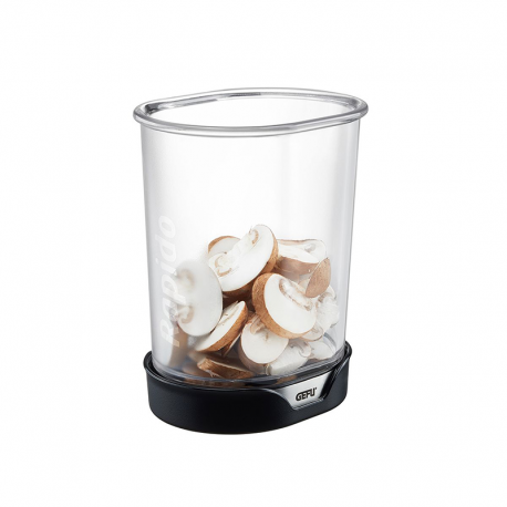 Cortador de Frutas y Verduras - Rapido Transparente Y Negro - Gefu GEFU GF13422