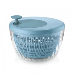 Centrifugadora de Salada Ø26cm Azul Mate - Spin&Store - Guzzini