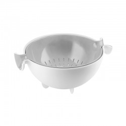 Conjunto Taça e Escorredor Cinza - Spin&Drain - Guzzini GUZZINI GZ29250033