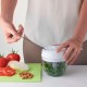 Manual Vegetable Chopper - Chop&Store White - Guzzini GUZZINI GZ17060011