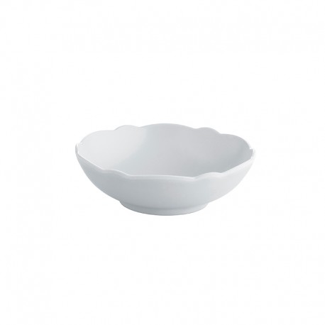 Set of 4 Dessert Bowls ø13cm - Dressed en Plein Air White - Alessi ALESSI ALESMW72/54W