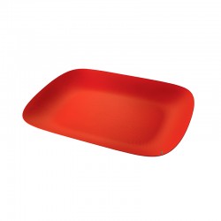 Tabuleiro Retangular Vermelho - Moiré - Alessi ALESSI ALESMW70RT
