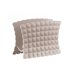 Table Napkin Holder Taupe - Tiffany - Guzzini