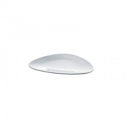 Set of 6 Dessert Plates - Colombina Collection White - Alessi ALESSI ALESFM10/5