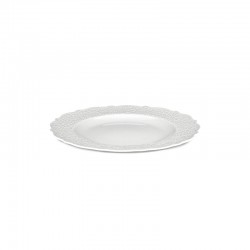 Conjunto de 4 Pratos Rasos - Dressed Branco - Alessi ALESSI ALESMW01/1