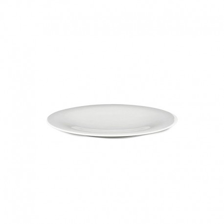 Conjunto de 4 Pratos de Sobremesa ø21Cm - KU Branco - Alessi ALESSI ALESTI05/5