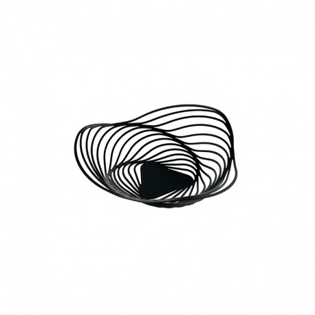 Citrus Basket Ø26Cm Black - Trinity - Alessi ALESSI ALESACO02B