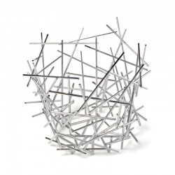 Citrus Basket 36cm - Blow Up Silver - Alessi