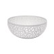 Open-Work Fruit Bowl Ø21Cm - Cactus! White - Alessi ALESSI ALESMSA04/21W