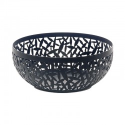 Frutero Perforado Ø29Cm - Cactus! Negro - Alessi