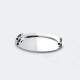Tabuleiro Oval com Pegas 58cm Inox E Preto - Alessi ALESSI ALESMG09