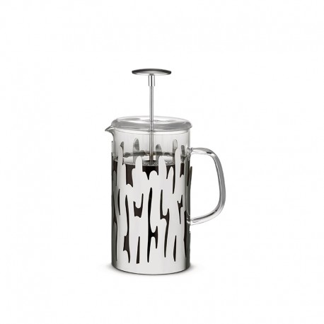 Cafetera/Tetera Embolo Gris - Barkoffee - Alessi ALESSI ALESBM12/8