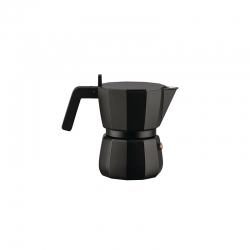 Cafeteira Expresso 3 Chávenas Preto - Moka - Alessi ALESSI ALESDC06/3B