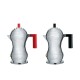 Cafeteira para Café Expresso 70ml - Pulcina Cinza E Preto - Alessi ALESSI ALESMDL02/1B