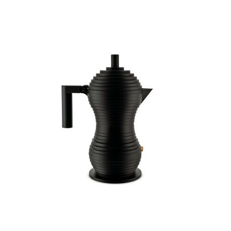 Cafetera para Café Exprés 150ml Negro - Pulcina - Alessi ALESSI ALESMDL02/3BB