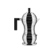 Espresso Coffee Maker Induction 300ml - Pulcina Black - Alessi ALESSI ALESMDL02/6BFM