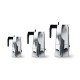 Cafetera para Café Exprés 150ml - Ossidiana Acero - Alessi ALESSI ALESMT18/3