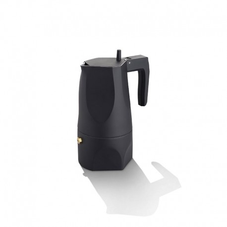 Cafeteira para Café Expresso 150ml Preto - Ossidiana - Alessi ALESSI ALESMT18/3B