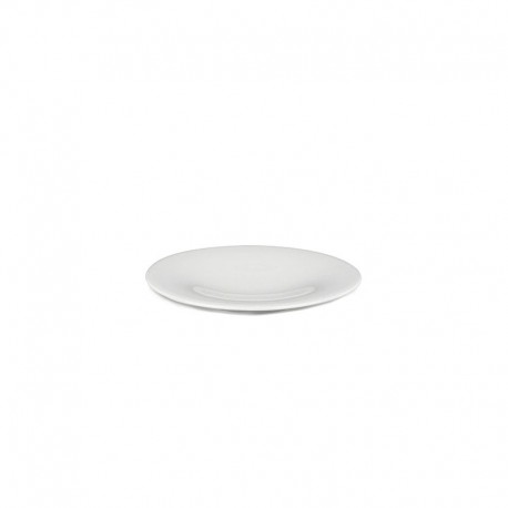 Set of 4 Saucers for Mocha Cup - Ku White - Alessi ALESSI ALESTI05/77