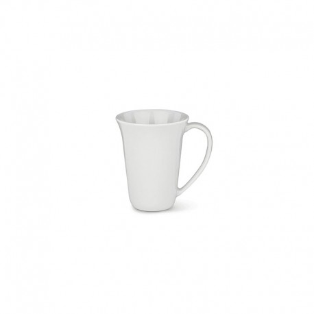 Set of 4 Mugs - Ku White - Alessi ALESSI ALESTI05/89