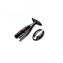 Corkscrew with Foil Cutter GS-300 Black Nickel - Le Creuset