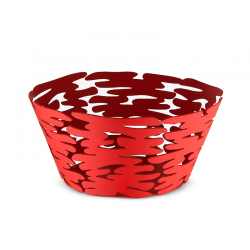 Cesto Redondo Ø21cm Rojo - Barket - Alessi ALESSI ALESBM10/21R