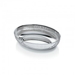 Oval Basket Ø26Cm Inox - Alessi
