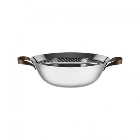 Wok com Tampa - Edo Inox - Alessi ALESSI ALESPU308