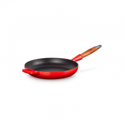 Low Frying Pan Wooden Handle Cerise 26cm - Signature - Le Creuset LE CREUSET LC20258260600422