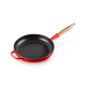 Low Frying Pan Wooden Handle Cerise 28cm - Signature - Le Creuset LE CREUSET LC20258280600422