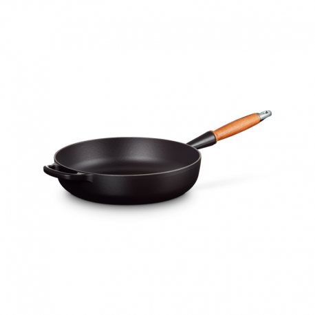Sauté con Mango Madera Negro Mate 28cm - Signature - Le Creuset LE CREUSET LC20259280000422