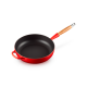 Sauté Pan with Wooden Handle Cerise 28cm - Signature - Le Creuset LE CREUSET LC20259280600422