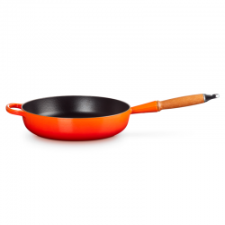 Frigideira Alta Pega Madeira Vulcânico 28cm - Signature - Le Creuset LE CREUSET LC20259280900422
