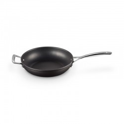 Tall Frying Pan with Additional Handle 26cm Black - Le Creuset LE CREUSET LC51101260010202