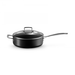 Frigideira Sauté com Tampa de Vidro 26cm Preto - Le Creuset LE CREUSET LC51110260010302