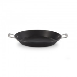 Toughened Non-Stick Paella Pan 32cm Black - Le Creuset