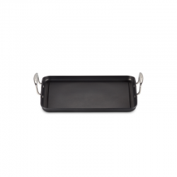 Parrilla Rectangular 35cm Antiadherente Negro - Le Creuset LE CREUSET LC52103350010101