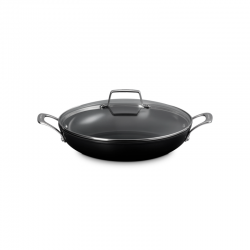 Caçarola Baixa Cerâmica Antiaderente 30cm Preto - Le Creuset